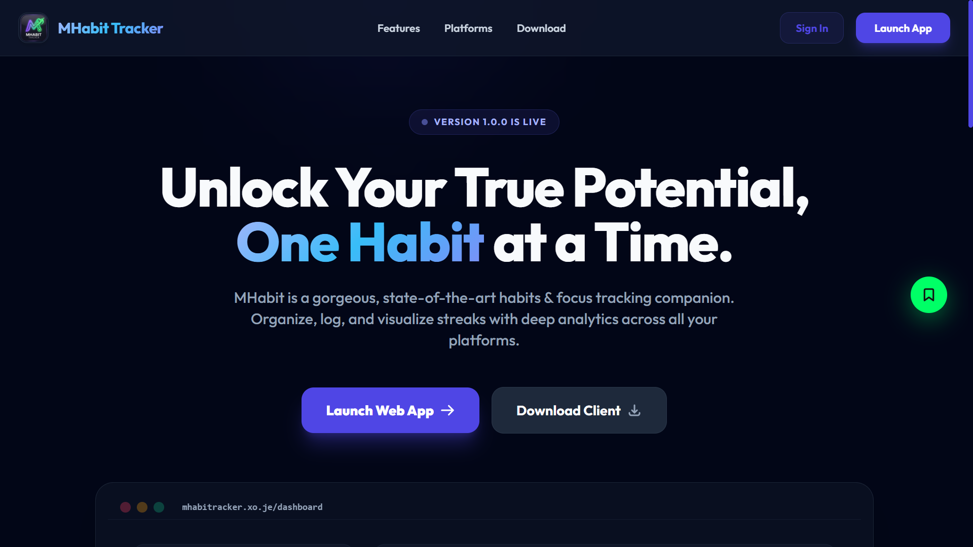 MHABIT TRACKER preview 1